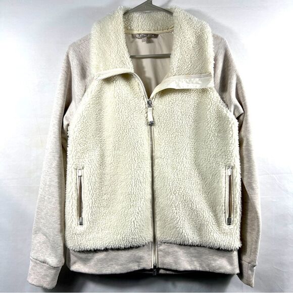 Athleta Womens Range Sherpa Jacket 0482 - Picture 1 of 11
